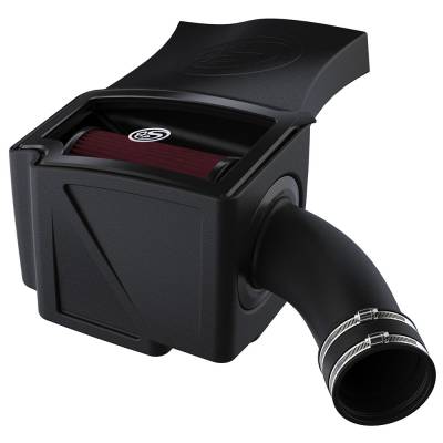 S&B - S&B Cold Air Intake For 94-97 Ford F250 F350 V8-7.3L Powerstroke Cotton Cleanable Red 75-5131 - Image 5