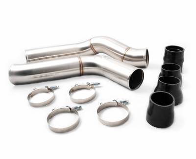Rudy's Performance Parts - Rudy's 3.5" Polished Intercooler Pipe Kit For 2013-2018 Ram 6.7L Cummins Diesel - Image 1