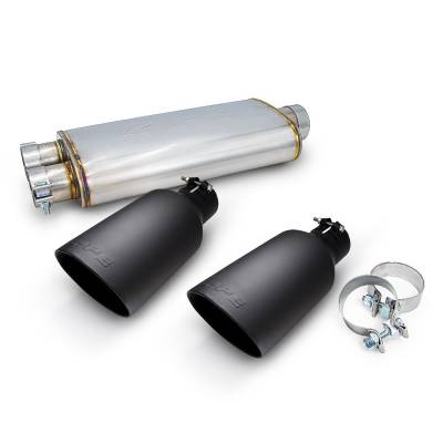 PPE - PPE 304 SS Cat-Back Exhaust Kit Raw w/ Black Tips For 09-13 GMC/Chevy 1500 5.3L - Image 2