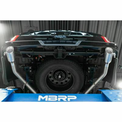 MBRP - MBRP Dual Rear Exit Cat Back Exhaust System For 2021+ Ford F-150 2.7L 3.5L 5.0L - Image 4
