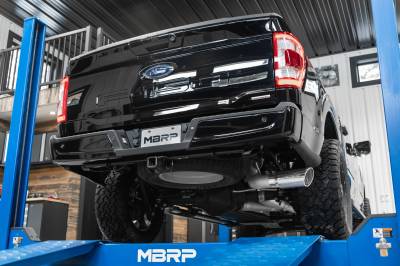 MBRP - MBRP 3" Stainless Steel Single Side Exit Cat Back Exhaust For 2021+ Ford F-150 2.7L 3.5L 5.0L - Image 6