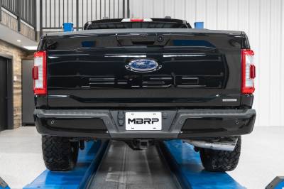 MBRP - MBRP 4" T304 Stainless Steel Single Side Exit Cat Back Exhaust For 2021+ Ford F-150 2.7L 3.5L 5.0L - Image 5