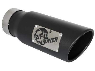 aFe Power - aFe Gemini XV 3" 304 Stainless Steel Cat-Back Exhaust System w/ Cut-Out & Black Tips For 2021+ Ford F-150 2.7L 3.5L 5.0L - Image 6
