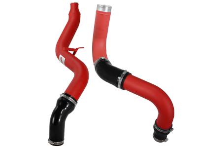 aFe Power - aFe BladeRunner 3" Red Hot & Cold Side Intercooler Pipe Kit For 14-15 Ram 3.0L EcoDiesel - Image 3