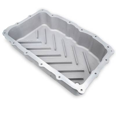 PPE - PPE Raw Aluminum Deep Transmission Pan For 2019+ Chevy GMC 3.0L Duramax 10L80 - Image 3