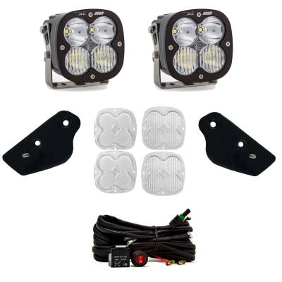 Baja Designs - Baja Designs A-Pillar XL80 Combo LED Kit With Toggle Switch For 2021+ Bronco - Image 1
