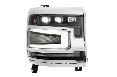 Morimoto - Morimoto LED Plug & Play Headlights Chrome Trim For 16-18 Chevy Silverado 1500 - Image 1