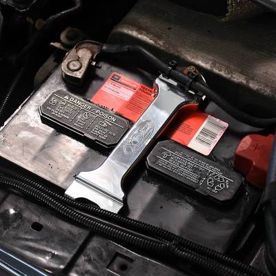 XDP - XDP Polished Billet Battery Hold Down Kit 11-21 Ford Superduty 6.7L Powerstroke - Image 7