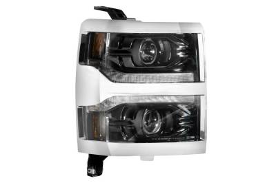 Morimoto - Morimoto XB LED Headlight Assemblies For 14-15 Chevy Silverado Chrome Trim Only - Image 1