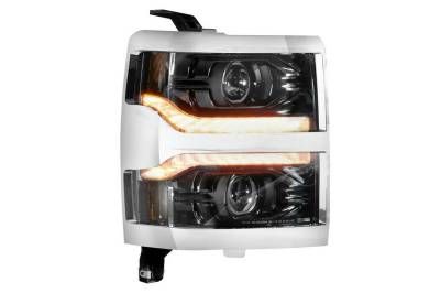 Morimoto - Morimoto XB LED Headlight Assemblies For 14-15 Chevy Silverado Chrome Trim Only - Image 2
