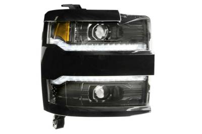 Morimoto - Morimoto XB LED Headlight Assemblies For 15-19 Silverado 2500/3500 Black Trim - Image 4