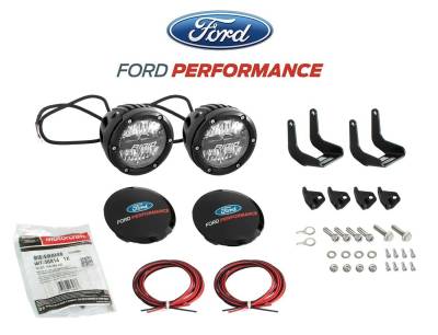 Ford Racing - Ford Performance Rigid Mirror Mounted Off-Road Lights For 2021+ Ford Bronco - Image 1