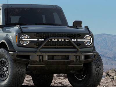 OEM Ford - OEM Ford Safari Bar Kit For 2021+ Bronco With Modular Front Bumper - Image 1