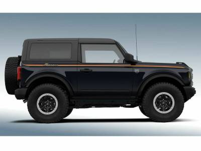 OEM Ford - OEM Ford Retro Design Visco Hood Cowl & Stripes For 2021+ Bronco 2 & 4 Door - Image 4