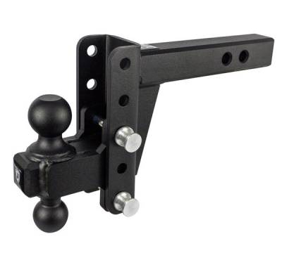 BulletProof Htiches - BulletProof Hitches Heavy Duty 2" Solid Shank 4" Drop/Rise 22,000 LBS Hitch - Image 1