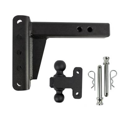 BulletProof Htiches - BulletProof Hitches Heavy Duty 2" Solid Shank 4" Drop/Rise 22,000 LBS Hitch - Image 2