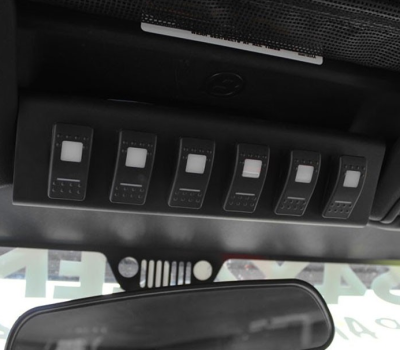 sPOD - sPOD Add-On Switch Panel w/ LED Switches for Touchscreen Systems Compatible with 07-08 Jeep Wrangler JK - Image 3