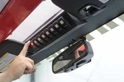 sPOD - sPOD Add-On Switch Panel w/ LED Switches for Touchscreen Systems Compatible with 07-08 Jeep Wrangler JK - Image 2