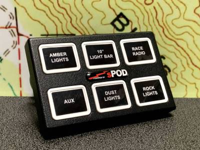 sPOD - sPOD SourceLT Bluetooth Mini6 Control Panel with 36' Battery Cables, Universal - Image 4
