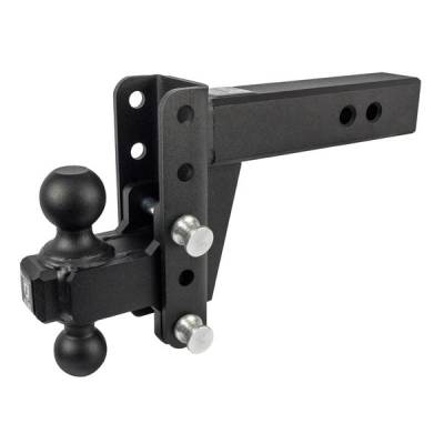 BulletProof Htiches - BulletProof Hitches Extreme Duty 2.5" Solid Shank 4" Drop/Rise 36,000 LBS Hitch - Image 1