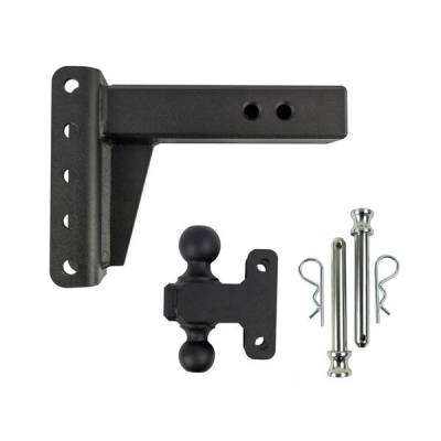 BulletProof Htiches - BulletProof Hitches Extreme Duty 2.5" Solid Shank 4" Drop/Rise 36,000 LBS Hitch - Image 2