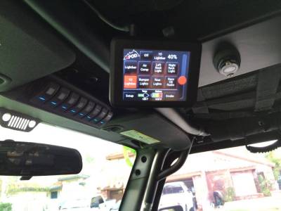 sPOD - sPOD BantamX Bluetooth Touchscreen Control Panel for 07-18 Jeep Wrangler JK - Image 5