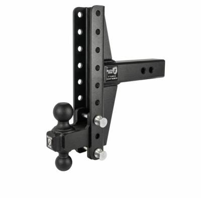 BulletProof Htiches - BulletProof Hitches Extreme Duty 2.5" Solid Shank 4"-6" Offset 36,000 LBS Hitch - Image 1
