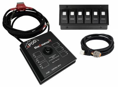 sPOD - sPOD SourceLT Bluetooth Switch Panel w/ LED Switches for 12-17 Tundra - Image 1