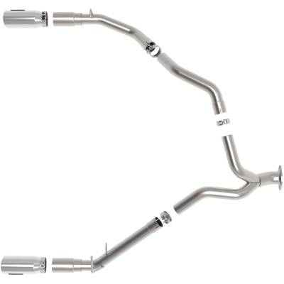 aFe Power - aFe Power DPF-Back Exhaust System Dual Rear Exit For 2020-21 Ram EcoDiesel 3.0L T409 Stainless Steel 49-42080-P - Image 4