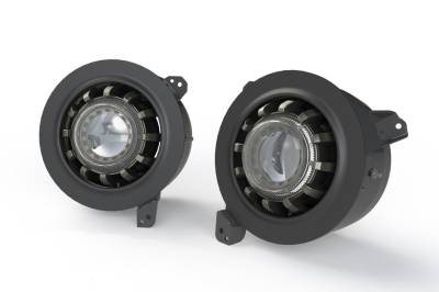 Morimoto - Morimoto Super7 LED 7" 6300K White Projector Headlights For 18+ Jeep Wrangler JL - Image 1