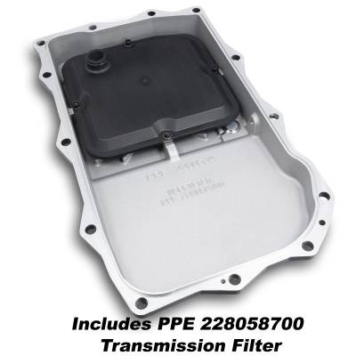 PPE - PPE Brushed Aluminum Trans Pan For 2010+ BMW 2/3/4/5/6/7/X/Z Series 8-Speed Auto - Image 2