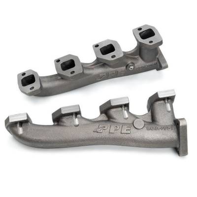 PPE - PPE High Flow Exhaust Manifolds & Up Pipes For 2001-2004 6.6L LB7 Duramax Diesel - Image 3