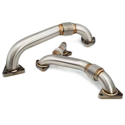PPE - PPE High Flow Exhaust Manifolds With Up Pipes For 2004.5-2005 GM LLY Duramax - Image 3