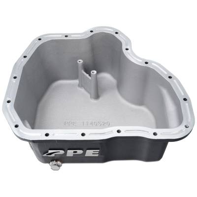 PPE - PPE Black High Capacity Cast Aluminum Oil Pan For 2001-2010 6.6L Duramax - Image 3