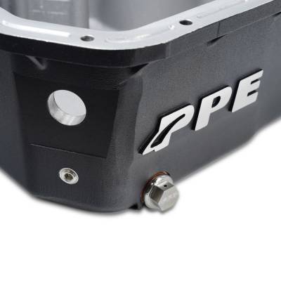 PPE - PPE Black High Capacity Cast Aluminum Oil Pan For 2011-2016 GM 6.6 LML Duramax - Image 5