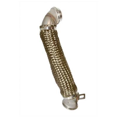 PPE - PPE 3" Stainless Steel Downpipe For 04.5-10 Chevy/GMC 6.6L LLY/LBZ/LMM Duramax - Image 2