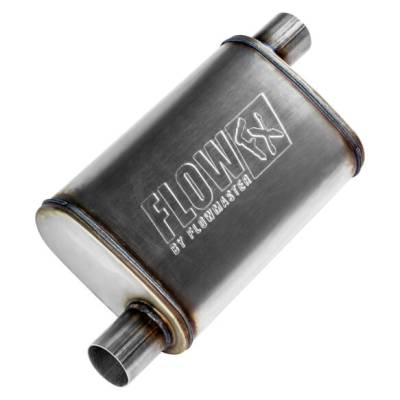 Flowmaster - Flowmaster FlowFX Series 2.25" In/Out Offset Muffler For Gas Cars Trucks & Suv's - Image 1