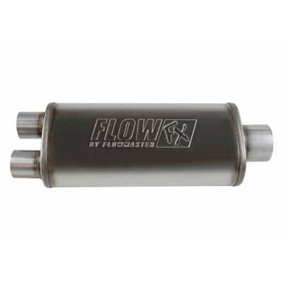 Flowmaster - Flowmaster FlowFX 3.5" Inlet 2.5" Dual Exit Muffler For Gas Cars Trucks & Suv's - Image 2