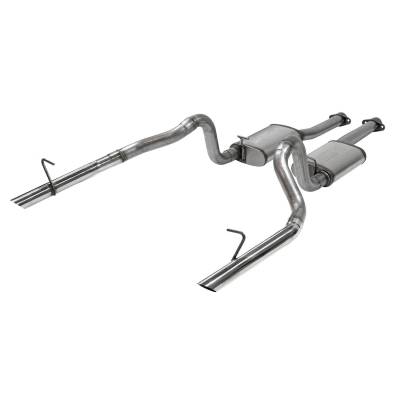 Flowmaster - Flowmaster FlowFX Cat-Back Dual Exhaust System For 86-93 Ford Mustang LX 5.0L - Image 1