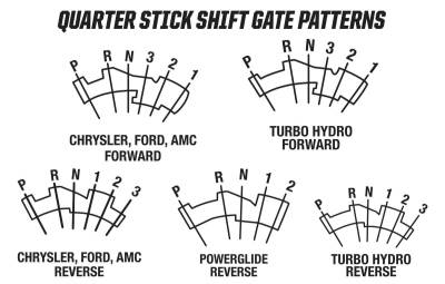 Hurst - Hurst Quarter Stick Race Shifter For TH250/TH350/TH375/TH400/Powerglide Trans - Image 6