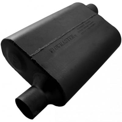 Flowmaster - Flowmaster 40 Series Delta Flow 2.25" In/Out Offset Chambered Universal Muffler - Image 1