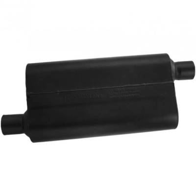 Flowmaster - Flowmaster Stainless 40 Series Delta Flow 2.5" In/Out Offset Universal Muffler - Image 2