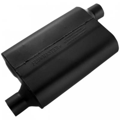 Flowmaster - Flowmaster 40 Series 2.25" In/Out Offset Aggressive Chambered Universal Muffler - Image 1