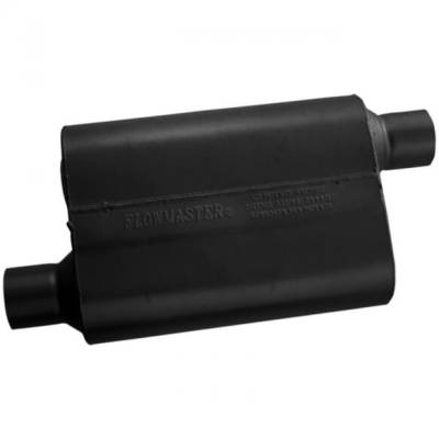 Flowmaster - Flowmaster 40 Series 2.5" In/Out Offset Aggressive Chambered Universal Muffler - Image 2