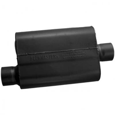 Flowmaster - Flowmaster 40 Series 3" Offset In 3" Center Out Aggressive Chambered Muffler - Image 2