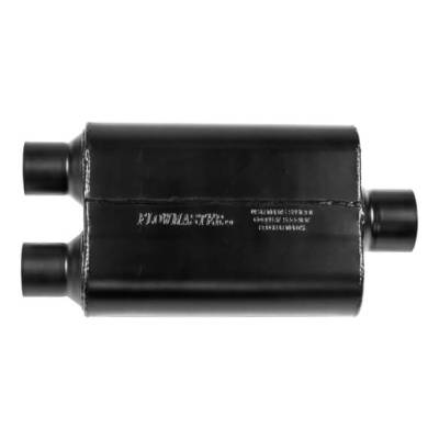 Flowmaster - Flowmaster 40 Series 2.5" Dual In 3" Center Out Aggressive Chambered Muffler - Image 3