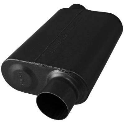 Flowmaster - Flowmaster 40 Series Stainless 3" In/Out Offset Chambered Universal Muffler - Image 1