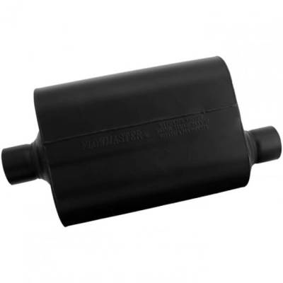 Flowmaster - Flowmaster Super 40 Series 2.5" In 2.5" Offset Out Universal Chambered Muffler - Image 2