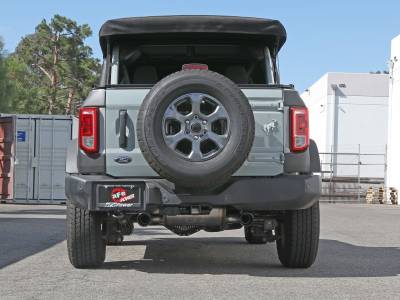Icon Vehicle Dynamics - AFE Vulcan Series Stainless Axle-Back Exhaust W/ Black Tips For 21+ Ford Bronco - Image 4