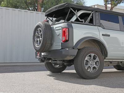 Icon Vehicle Dynamics - AFE Vulcan Series Stainless Axle-Back Exhaust W/ Carbon Tips For 21+ Ford Bronco - Image 3